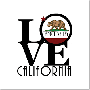 LOVE Apple Valley California Posters and Art